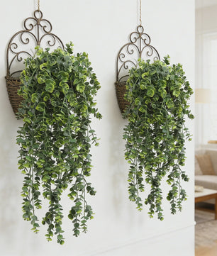 Kunst Eucalyptus Slinger - Hangplant Nep Groen voor Binnen & Buiten Decoratie