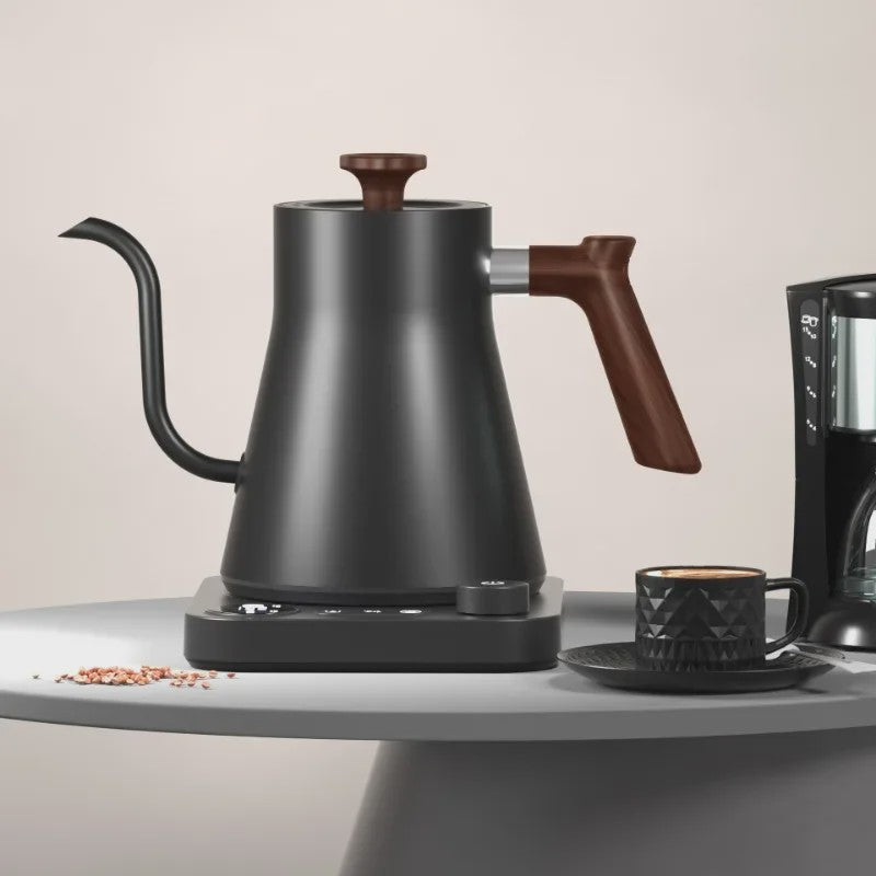 Elektrische Gooseneck Waterkoker 900ML met Temperatuurregeling - Snel Verwarmen