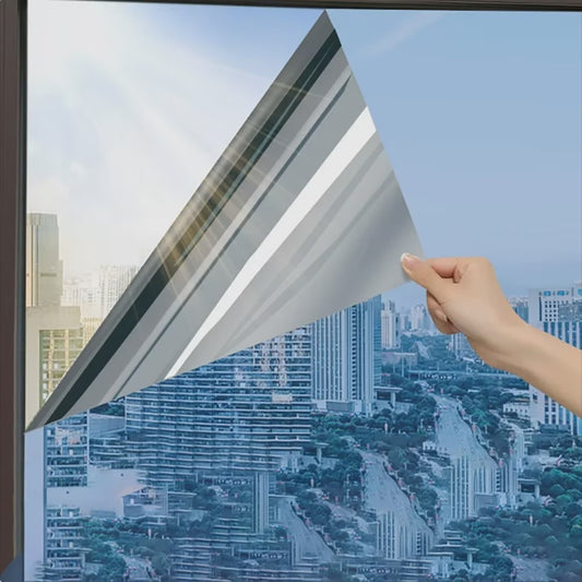 Privacy Raamfolie Spiegel Effect - Zonwerend, Warmte- en UV-bescherming