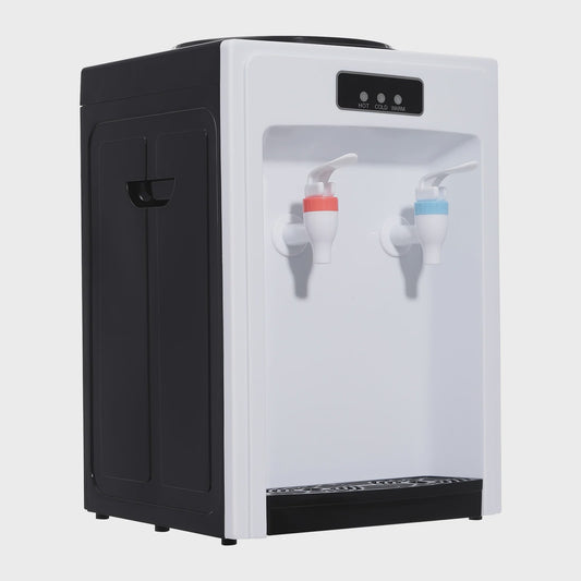 Elektrische Waterdispenser Tafelmodel: Direct Warm & Koud Water voor Thuis en Kantoor (4.5-18.9L Emmer)