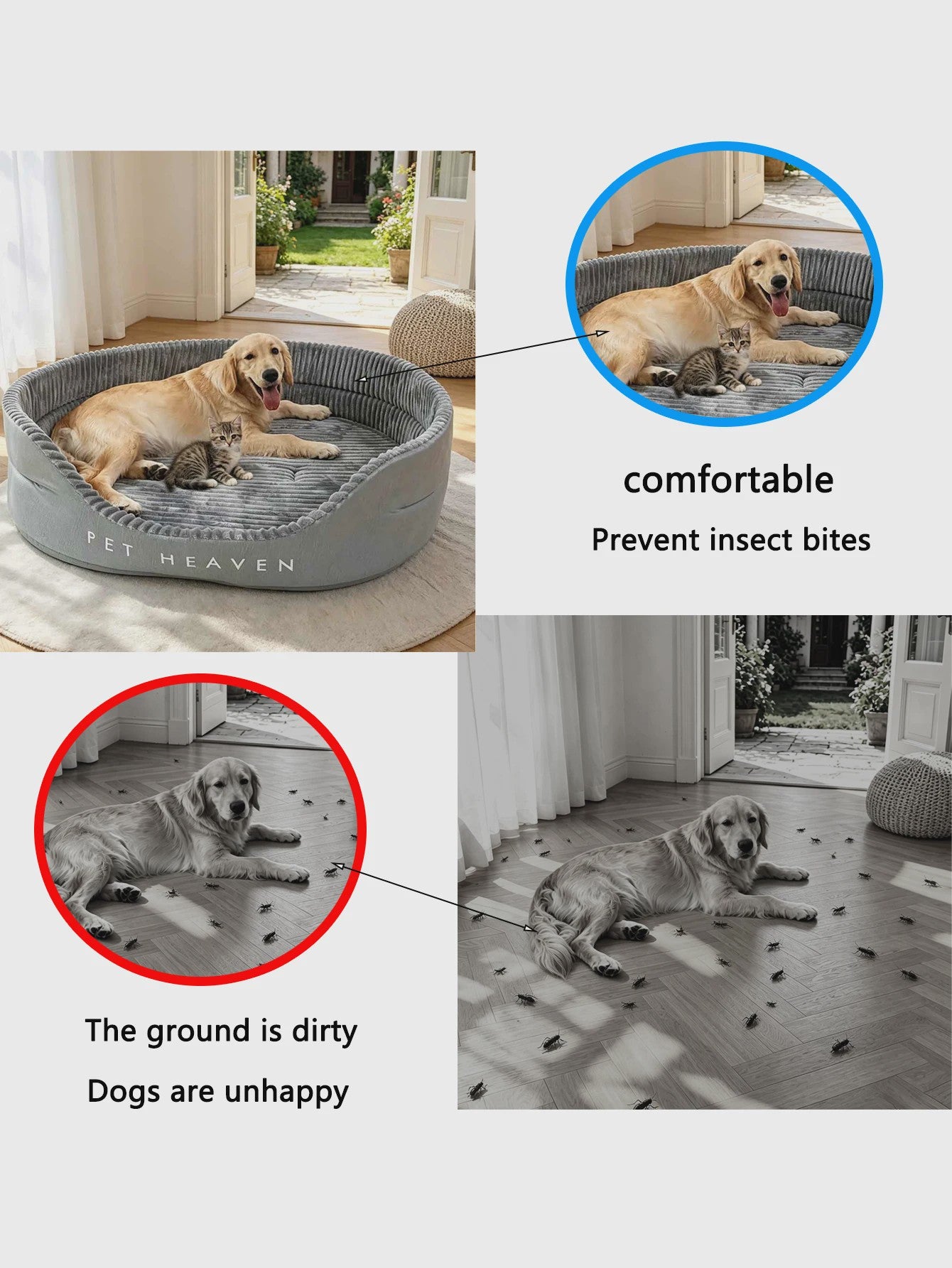 Luxe Hondenkussen & Sofa - Comfortabel & Duurzaam voor Kleine tot Middelgrote Honden