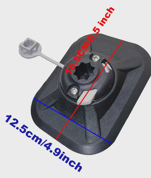 Veelzijdige Bootmontage Kit: Houder voor GPS, Camera, Visvinder & Veiligheidsvlag