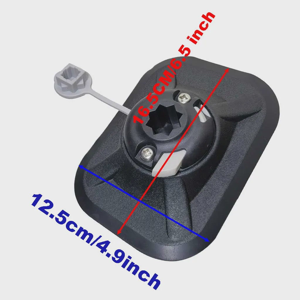 Veelzijdige Bootmontage Kit: Houder voor GPS, Camera, Visvinder & Veiligheidsvlag
