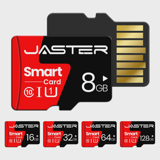 JASTER Class 10 Micro SD Kaart 8GB - 128GB | TF Kaart voor Telefoon, Camera, Computer