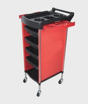 Professionele Kapsalon Trolley met 6 Lades - Grote Capaciteit & Mobiel