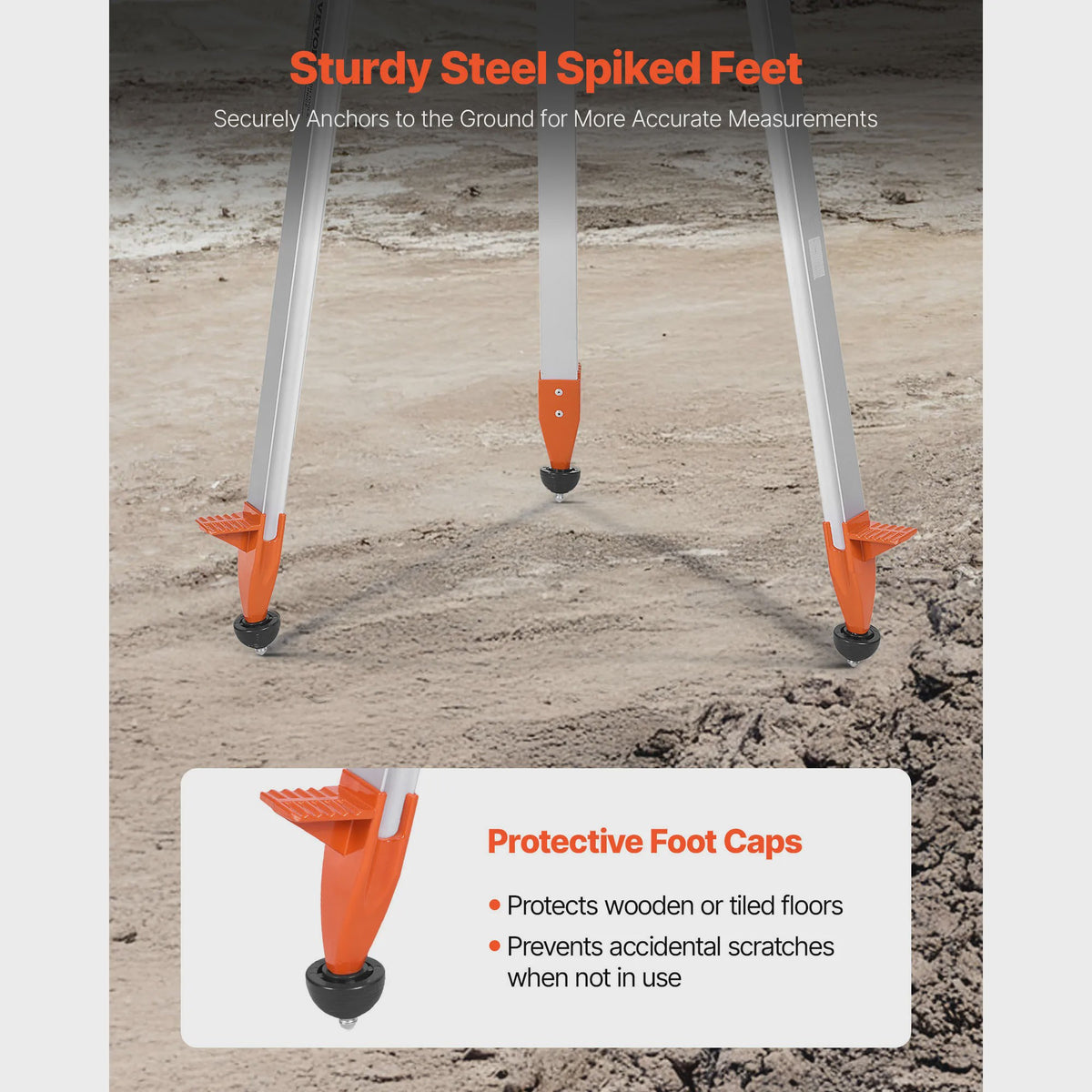 Professionele Roterende Laser Waterpas Set met Statief & Meetlat - Rode/Groene Straal, 300m Bereik, Hellingsfunctie
