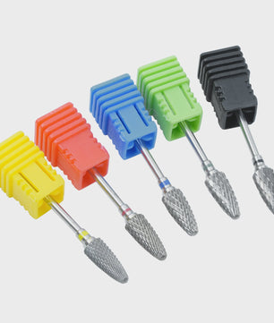 Professionele Wolframcarbide Nagelboor Bit Set - Voor Manicure & Tandheelkunde