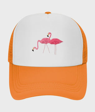 Unisex Petten met Flamingo Print - Ademend en Zonwerend