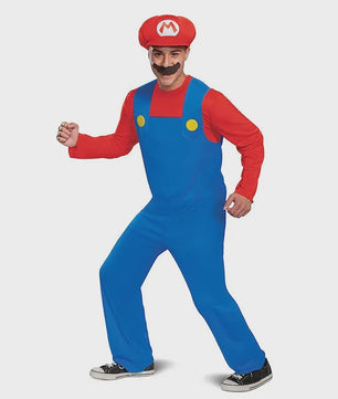 Super Brothers Kostuum - Unisex Mario & Luigi Verkleedset voor Halloween en Carnaval