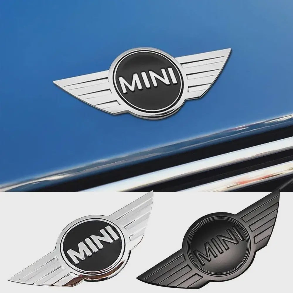 Metalen Mini Cooper Motorkap Badge - Decoratieve Embleem Sticker