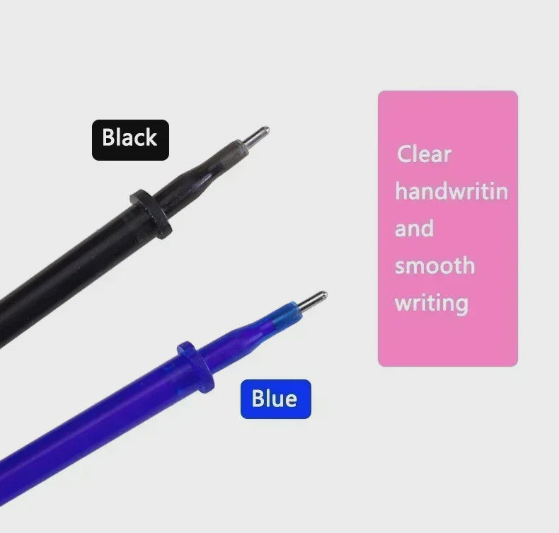 Set van 25 Kawaii Uitwisbare Gelpennen - Vloeiend Schrijven en Wissen voor School & Kantoor