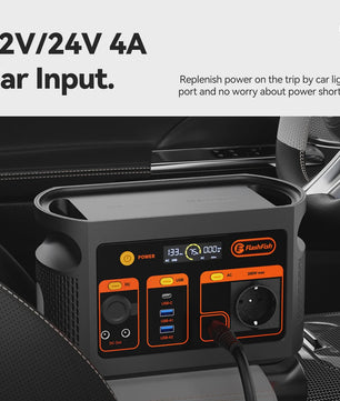 Flashfish E103 Power Station: 300W Draagbare Energiecentrale met 179.2Wh LiFePO4 Batterij