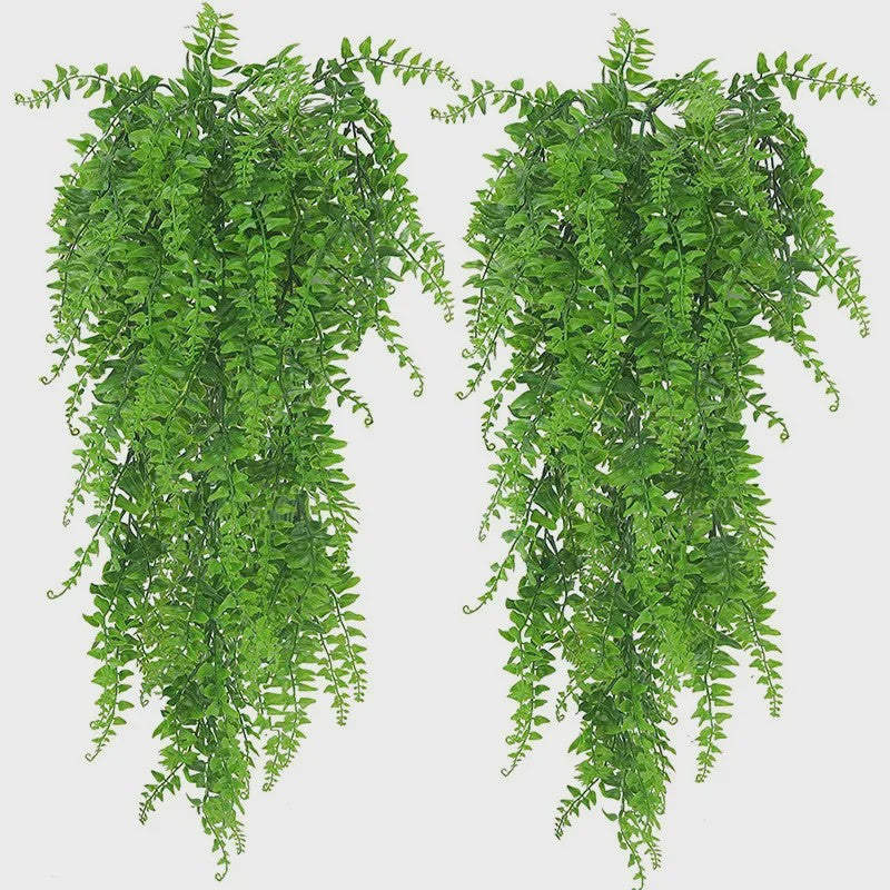 4x Kunst Hangplanten - Nep Boston Varens voor Buiten en Binnen Decoratie