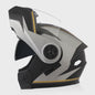 BLD Flip-Up Motorhelm Modulair ABS Dubbel Vizier DOT Goedgekeurd