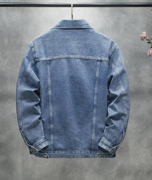 Herren Denim Werkjas - Vintage Stijl Herfst/Winter