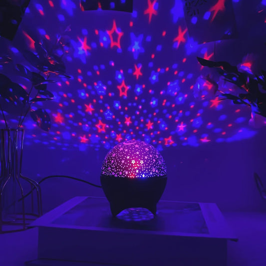 Sterrenhemel Projector Lamp - Magische Galaxy Maan & Sterren voor Kinderkamer