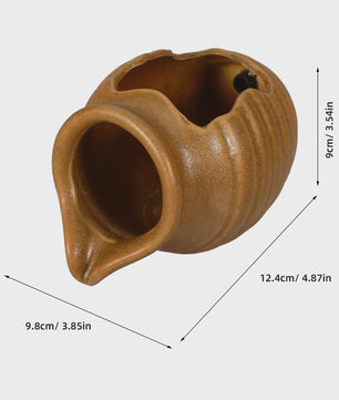 Keramische Waterpot Fontein - Decoratieve Kruik voor Tuin en Vijver