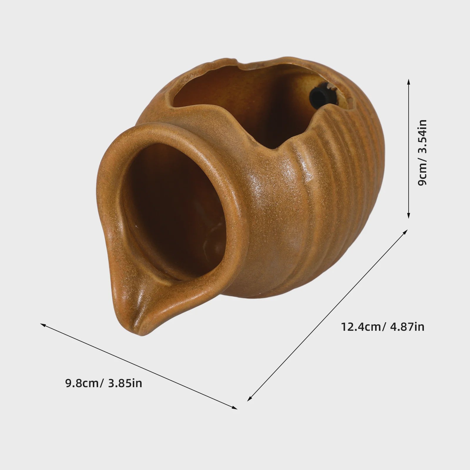 Keramische Waterpot Fontein - Decoratieve Kruik voor Tuin en Vijver