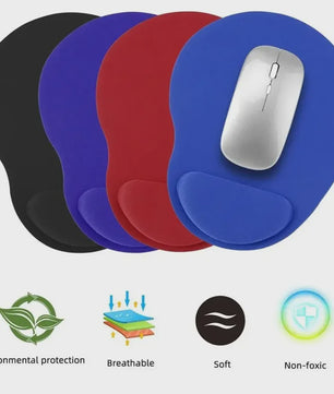 Ergonomische Muispad met Polssteun - Comfortabel, Antislip voor Kantoor & Gaming