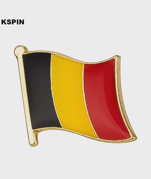 Belgische Vlag Speld - Stijlvolle Badge voor Kleding en Tassen