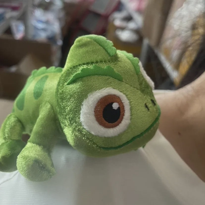 Schattige Kameleon Knuffel 15cm - Draagbare Pluche Speelgoed met Magneet