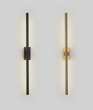 Moderne Lineaire Wandlamp LED - Stijlvol Zwart of Goud