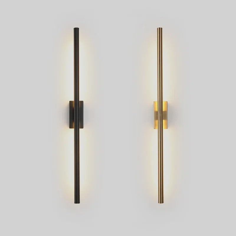 Moderne Lineaire Wandlamp LED - Stijlvol Zwart of Goud