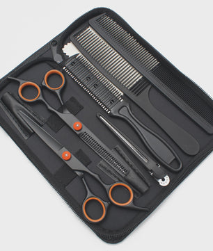 Professionele Haar Schaar Set 6 Inch Japans Roestvrij Staal - Kappersschaar & Takkenschaar