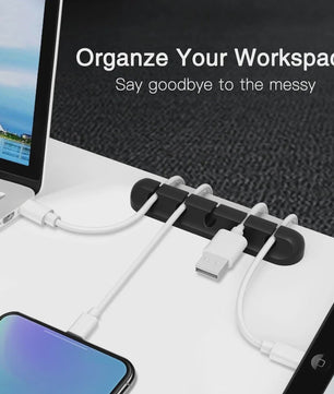 Universele Kabel Organizer Clips - Bureau & Auto Kabelhouder Set
