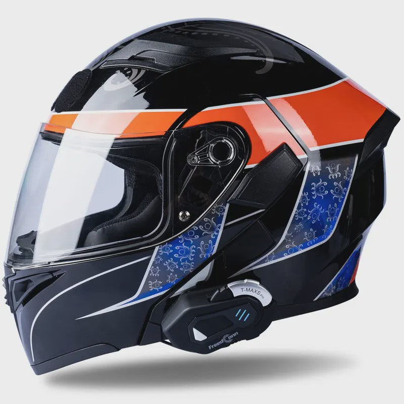 FreedConn T-MAXS Pro Motorhelm Headset: Bluetooth Intercom, Muziek & FM Radio