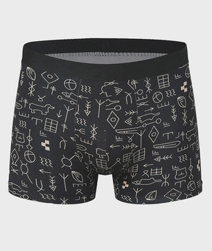 4-delige Set Heren Boxershorts - Sneldrogend, Comfortabel & Trendy Design