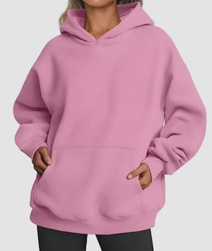 Oversized Fleece Hoodie Dames & Heren - Warm & Stijlvol voor Lente/Herfst