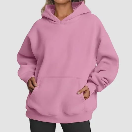 Oversized Fleece Hoodie Dames & Heren - Warm & Stijlvol voor Lente/Herfst