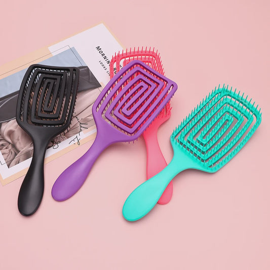 Professionele Haarborstel: Anti-statisch, Ontklit & Scalp Massage voor Salonkwaliteit Styling