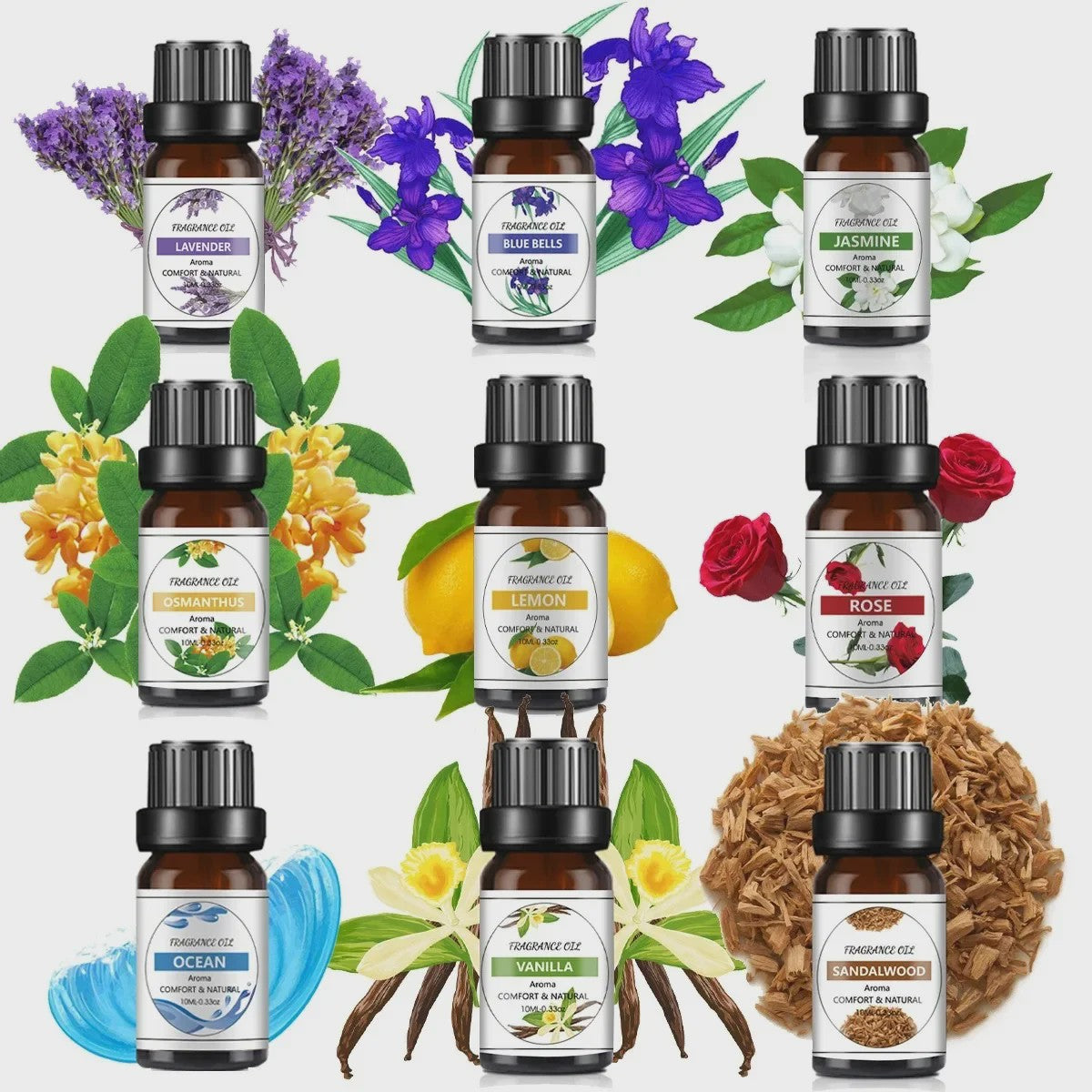 10ml Essentiële Olie Fruitgeur - Natuurlijk & Puur voor Diffusers, Zeep en Kaarsen