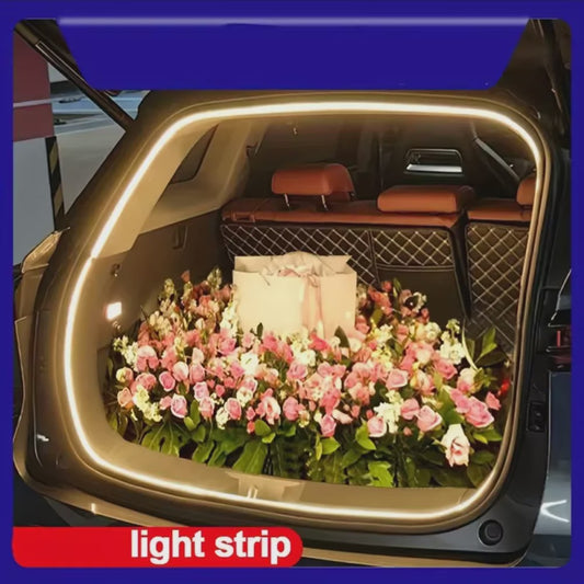Automatisch Sensende Kofferbak LED Strip - Sfeerverlichting met Draadloze Installatie