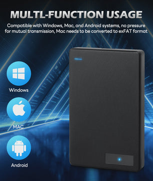 Snelle Externe Harde Schijf (HDD) - 1TB tot 5TB - USB 3.0 - Draagbaar & Compatibel