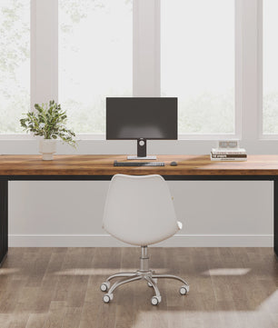 Industriële 180cm Bureau voor 2 Personen met Metalen Frame