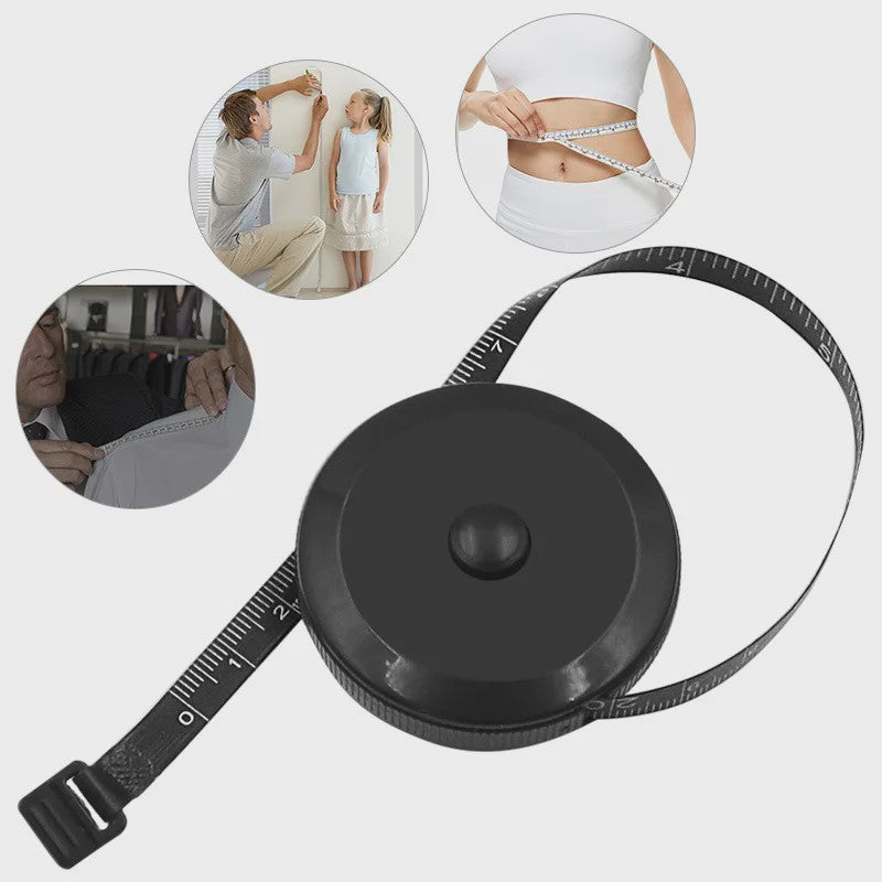 Draagbare Rolmaat 150cm met Sleutelhanger - Precisie Meetlint voor Kleding en Naaiwerk