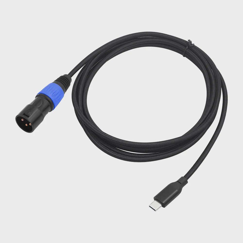 USB-C naar XLR Kabel - Hoogwaardige Audio-overdracht voor Versterkers, Speakers en Mixers
