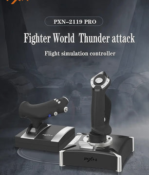 PXN-2119Pro Flight Joystick voor PC - Trilling Simulator Stick met USB