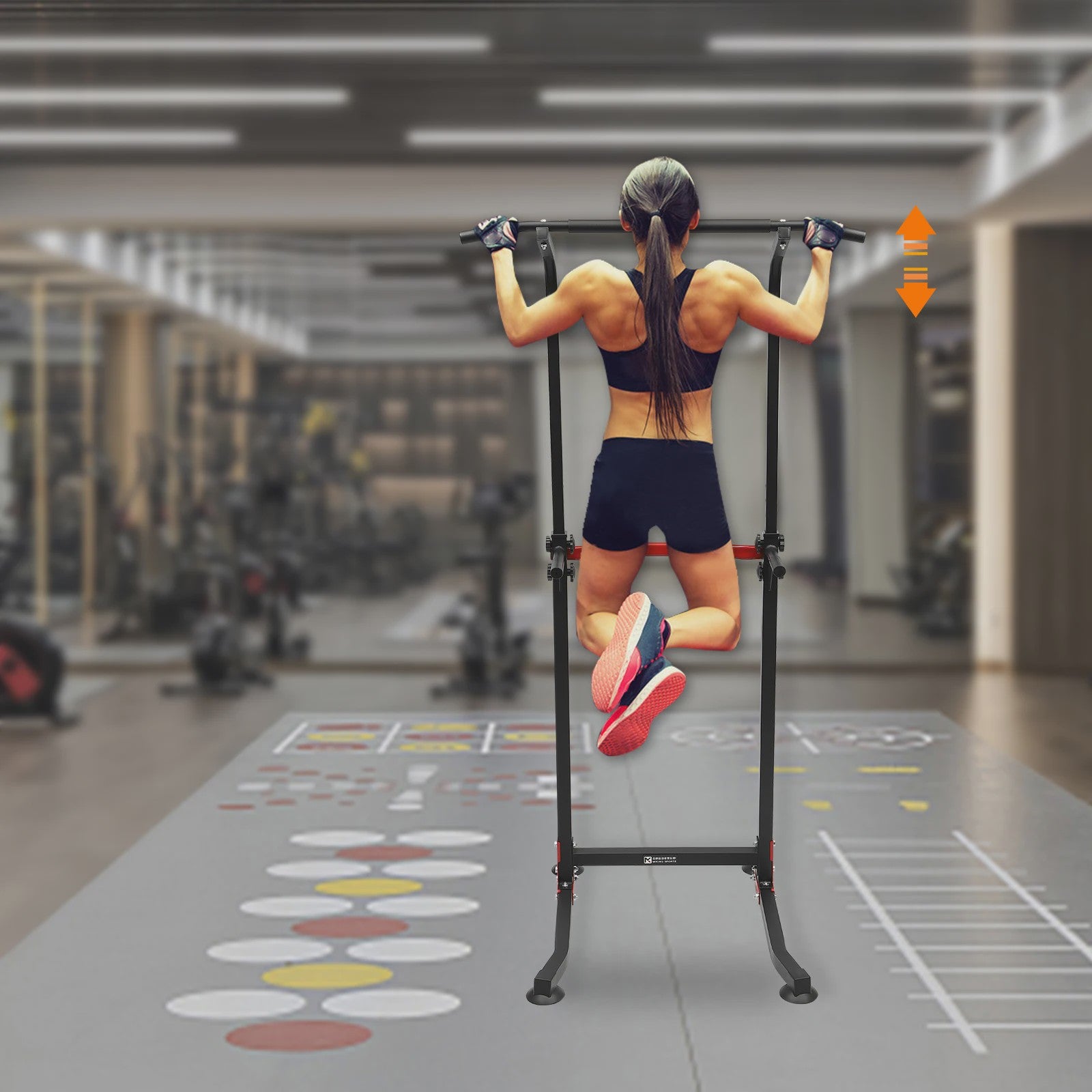 Krachtstation Power Tower: Multifunctioneel Dip Station & Pull-up Bar voor Thuis Fitness