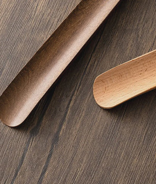 Luxe Houten Schoenlepel 55cm met Magnetische Ophanging - Premium Beukenhout