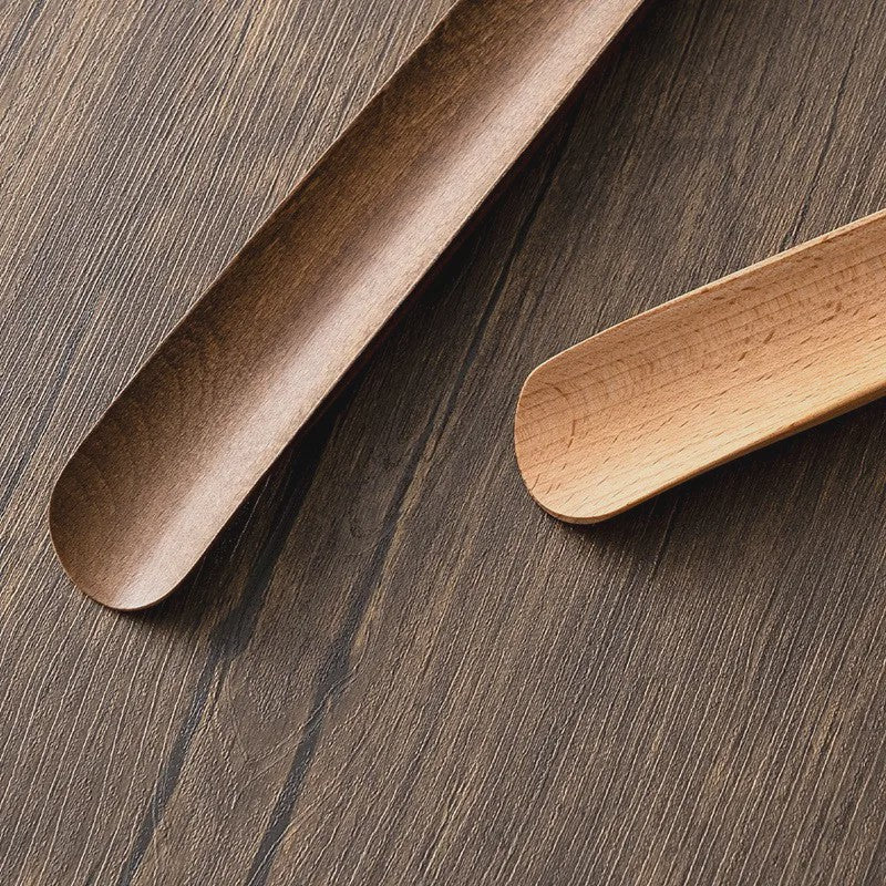 Luxe Houten Schoenlepel 55cm met Magnetische Ophanging - Premium Beukenhout