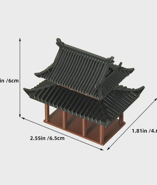 Miniatuur Chinese Paviljoen Ornament - Decoratie voor Poppenhuis, Terrarium, Aquarium & Tuin