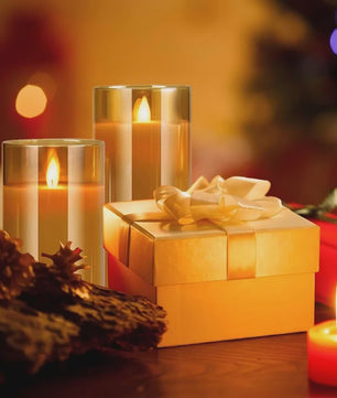 Set LED Kaarsen met Afstandsbediening en Timer - Sfeervol voor Kerst & Bruiloft