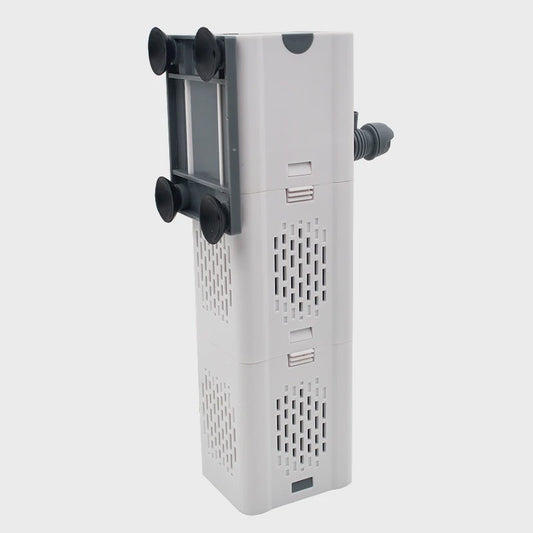 Stille Interne Aquarium Filterpomp met Luchtpomp & Oxygenator - 220V