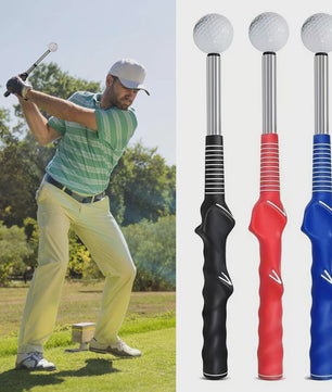 Intrekbare Golf Swing Trainer met Klik Feedback - Verbeter uw Slag