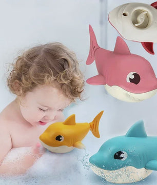 Schattig Haai Water Speelgoed met Opwindmechanisme - Perfect voor Bad & Zwembad