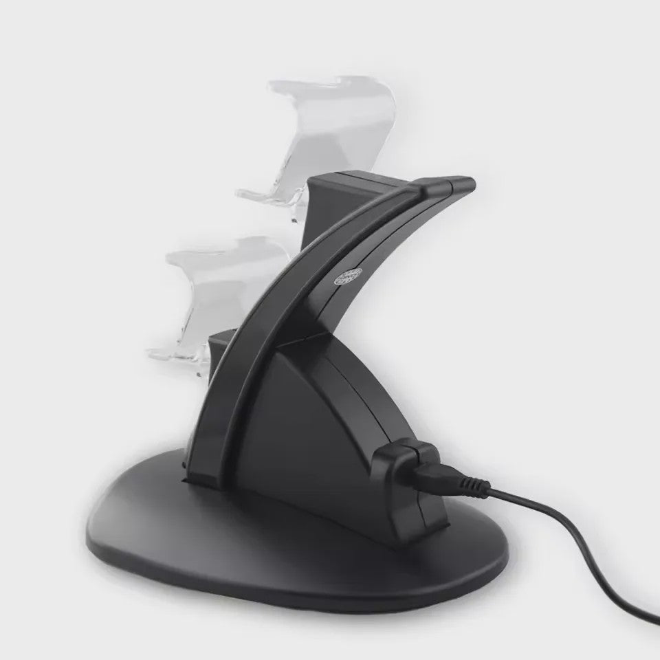 Dubbele Oplaadstation Dock voor PS4 Controllers
